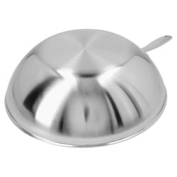 DEMEYERE | INDUSTRY 5 - Τηγάνι Wok με επίπεδο πάτο - Ø 300mm - Ανοξείδωτο ατσάλι