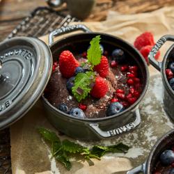 STAUB | LA COCOTTE - Kookpot - Ø 120mm - Gietijzer - Grafietgrijs