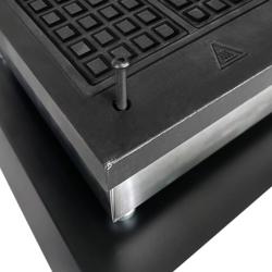 Placas para máquina de waffles WEERM2 - Forma: Waffle de Bruxelas