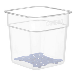 (6 pieces) CAMBRO | Drainer plate FreshPro - for 11.4 litres, 17.2 litres & 20.8 litres - blue