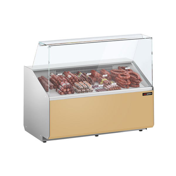 Koelvitrine - 1300mm - Beige voorpaneel