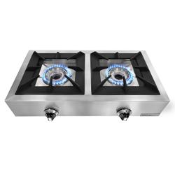 Plynový sporák - 770x400x170 mm - 11,0 kW - 2 hořáky - stolní zařízení
