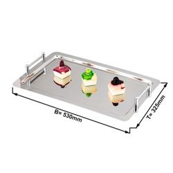 Vassoio GN - Acciaio inox - GN 1/1 - lucido