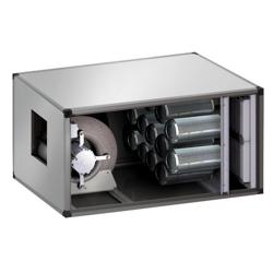Commercial kitchen extract air cleaning unit with motor - 7,000 m³/h - With pre-filter and activated carbon filter