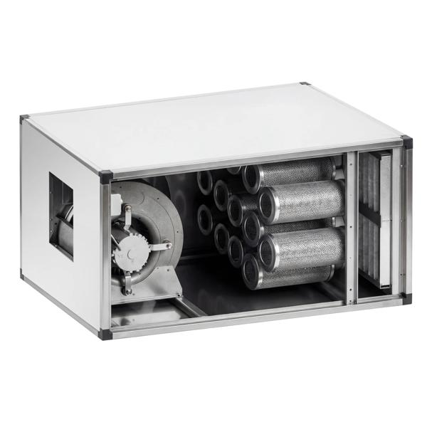 Exhaust Air Purification System with Motor - 4400m³/h - with Pre‑Filter & Activated Carbon Filter