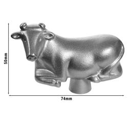 STAUB | Maçaneta - Vaca - Aço inoxidável