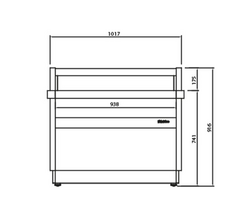 Countertop 0,93 x 0,81 m