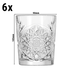 (6 stuks) Universele drinkglas - HOBSTAR - 350 ml - Transparant