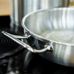 ZWILLING | Wok Pan Ø 30 cm – Sigma Clad Bottom - Induction & Oven‑Safe 200°C - Dishwasher‑Safe - Wide Rim