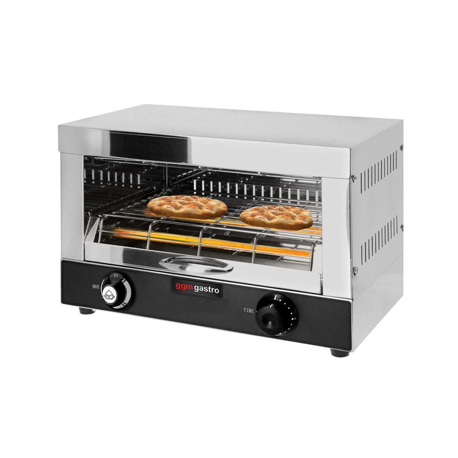 Elektrische Pita oven / Salamander KOMPAKT - 2,4 kW - 230 Volt