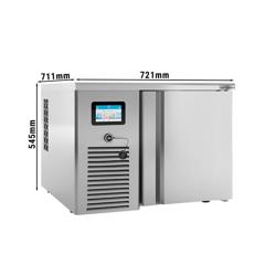Commercial Countertop Blast Chiller/Freezer - 3x GN 1/1 or EN 600x400mm - with Touchscreen Controller - 68L