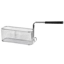 نصف سلة للمقلاة - سلسلة 700 - 200x95x110mm | 5 L - ستانلس ستيل | مقبض بلاستيك