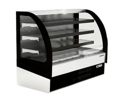 Espositore murale refrigerato - 1915 mm - 548 litri - con 3 ripiani - chiuso dietro