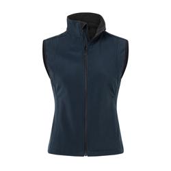 KARLOWSKY | Klassisk softshellväst för damer - Marinblå - Storlek: 2XL