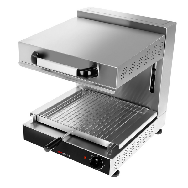 Elektrische Pita oven / Salamander SPEZIAL - 3 kW - 220 Volt - In hoogte verstelbare verwarmingselementen