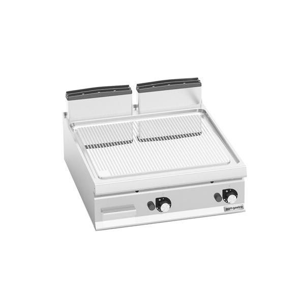 Gasbakplaat - 20kW - Geribbeld