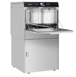 Endüstriyel Bulaşık Makinası - Dijital Kontrol Paneli - 6,0kW - 50x50cm Sepetli - Full Pompalı