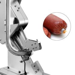 Sausage Clipper – Manual Lever - Tabletop - Ø45–120 mm Casings - Chrome-Plated Steel