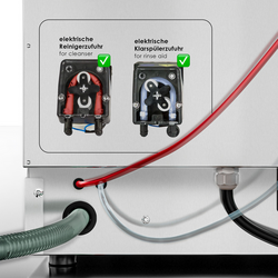 Astianpesukone - käsikäyttöinen - 4,9 kW - sis. pesuaine- ja huuhteluainepumppu	