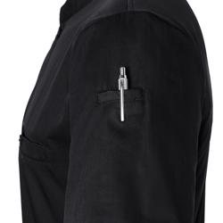 (6 stuks) KARLOWSKY | Korte Mouw Heren Werkshirt Performance - Zwart - maat: S