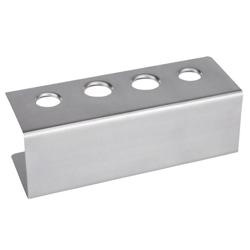 Ice Cream Cone Holder Stand – 4-hole - Ø26/Ø31 mm - Stainless steel - Dishwasher safe