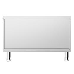 Armário baixo para fogão de mesa a gás - 3 portas - 900x600x600mm - Aço inoxidável AISI304 - compatível com GHK9636HP & GHK9636