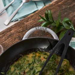 STAUB | SPECIALITIES - Wok con coperchio in vetro - Ø 370mm - Ghisa - Grigio grafite