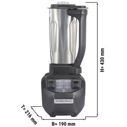 HAMILTON BEACH | Liquidificadora - 0,95 litros - 625 watts - sem BPA - recipiente de aço inoxidável