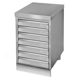 Socle en inox – longueur : 700 mm