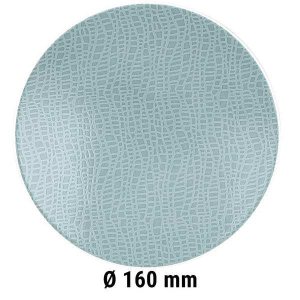 (6 unidades) Seltmann Weiden - Prato Coup plana - Ø 16,5 cm