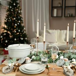 STAUB | LA COCOTTE - Cocotte - Ø 260mm - Hierro fundido - Trufa blanca