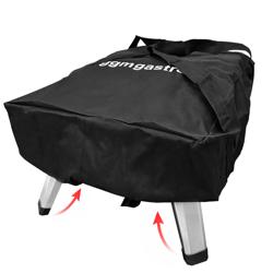 (2 pcs) - Commercial Outdoor Gas Pizza Oven – for Ø 30 cm Pizzas – up to 500 °C – incl. Carry Bag