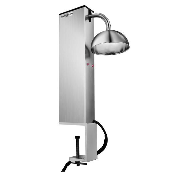 Geladeira de vidro com iluminação LED