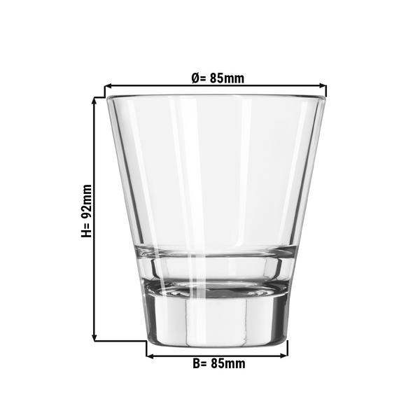 (12 komada) Višenamjenska čaša - GILDE - 207 ml - Prozirna 