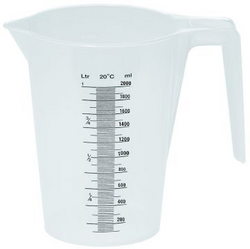 Vaso medidor PP 2000 ml 148 mm