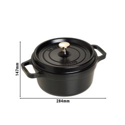 STAUB | LA COCOTTE - Kookpot - Ø 220mm - Gietijzer - Zwart