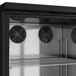 Frigo per bibite - 300 litri - interno in acciaio inox - con 1 porta in vetro