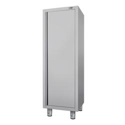 Armoire haute en inox ECO - 600x700mm - 1 porte battante - Hauteur: 1800mm