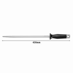 F. DICK | Whetstone de cuisine - rond - Tige : 300 mm