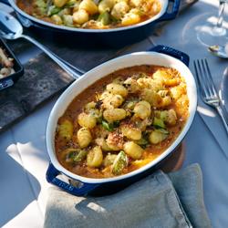 STAUB | CERAMIQUE - طبق طاجن - 230 مم - سيراميك - أزرق غامق