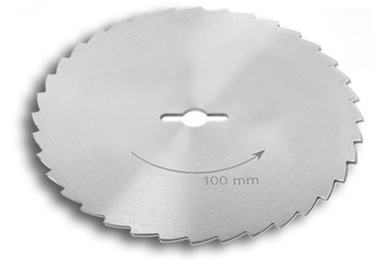 Electric Kebab Slicer Blade (Ø100mm) - Serrated - Stainless Steel - Adjustable 0-8mm - compatible with KS100E & KS100C