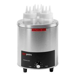 Chauffe-sauce - 550W - pour 3 bouteilles souples 1L - bouteilles incluses