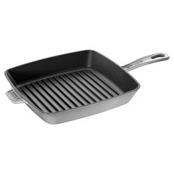 STAUB | GRILL PANS - American Grill - 260x260mm - Gietijzer - Grafietgrijs
