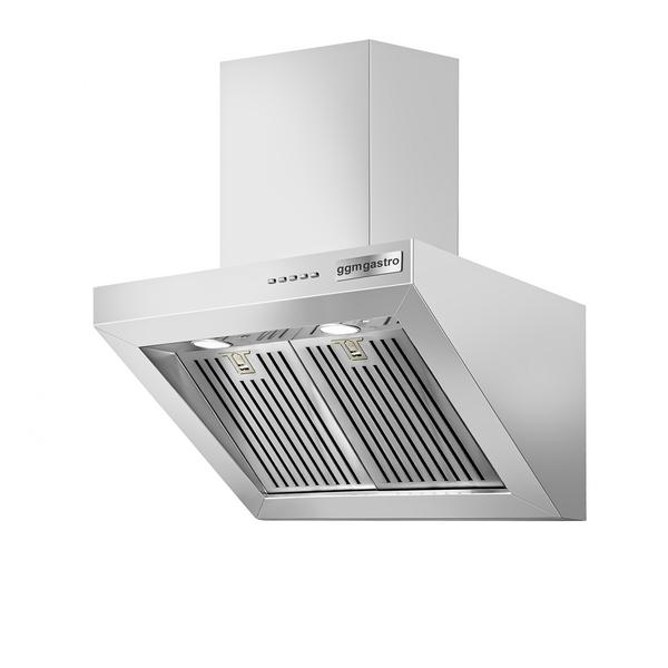 Afzuigkap (recirculatie of afvoer) met plasmafilter - 600mm - 96% geurreductie - met Soft Touch-Control, Motor, Filter & Lamp