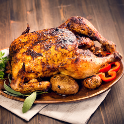 Grill à poulet électrique - 14.4kW - avec 3 broches pour jusqu'à 18 poulets	