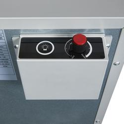 GASTRO-COOL | Minibar Frigo- Congelatore - 51 litri - con 1 porta in vetro - Argento