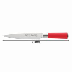 F. DICK | Filleting Knife – Red Spirit - 18 cm Blade - Red Handle