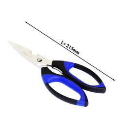 Multifunctionele keukenschaar - 250mm - 6 functies - Blauw