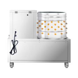 Spennapiume e caldaia per scottatura 2 in 1 per pollame – Tamburo Ø 600 mm