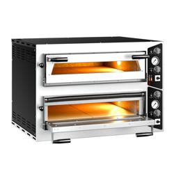 Horno para pizza 4 + 4 x 35 cm